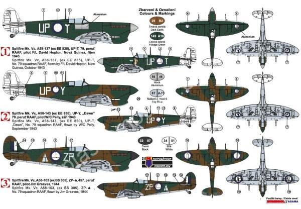 1/72 KPM 0147 Spitfire Mk.Vc „in RAAF service“