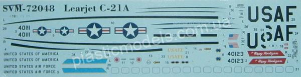 1/72 SOVA-M 72048 Gates C-21A Learjet U.S. Air Force