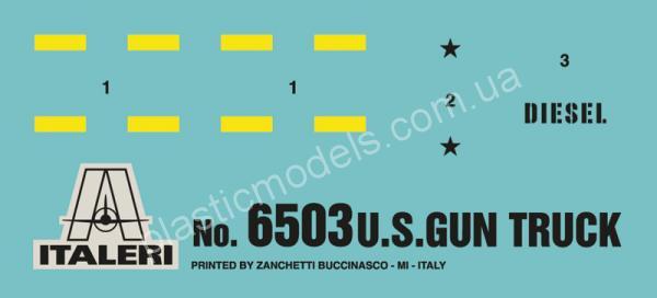1/35 Italeri 6503 U.S. Armoured Gun Truck