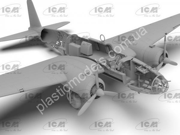 1/72 ICM 72203 Japanese Heavy Bomber Ki-21-Ib ‘Sally’