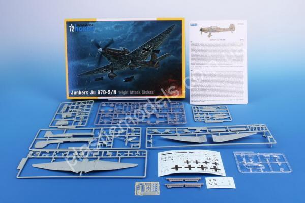 1/72 Special hobby 72458 Junkers Ju 87D-5/N/D-8 ‘Night Attack Stukas’
