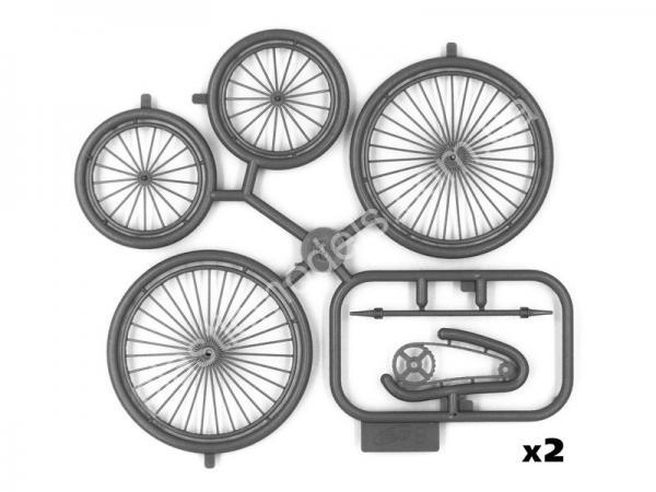 1/24 ICM 24042 Benz Patent-Motorwagen 1886 - Easy version
