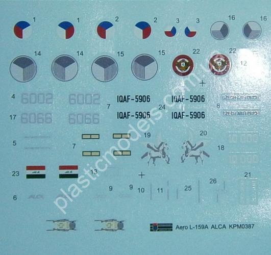 1/72 Kovozavody Prostejov 0387 Aero L-159A Alca