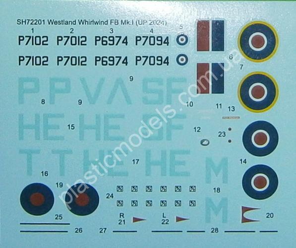 1/72 Special hobby 72201 Westland Whirlwind FB Mk.I 'Fighter-Bomber'
