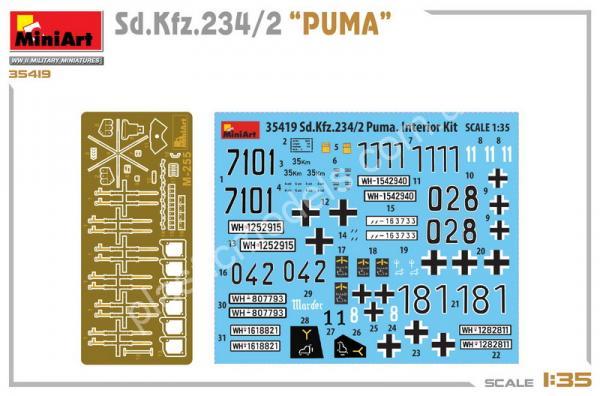 1/35 MiniArt 35419 Sd.Kfz.234/2 Puma