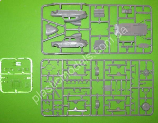 1/72 Military wheels 7262 Soviet aerosan 
