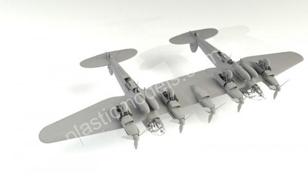 1/48 ICM 48260 He 111Z-1 “Zwilling” German Glider Tug