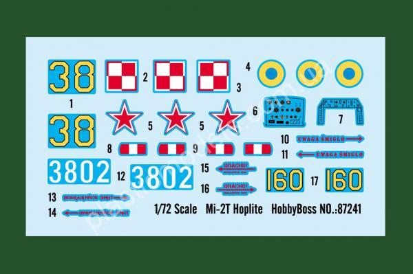 1/72 HobbyBooss 87241 Mi-2T Hoplite
