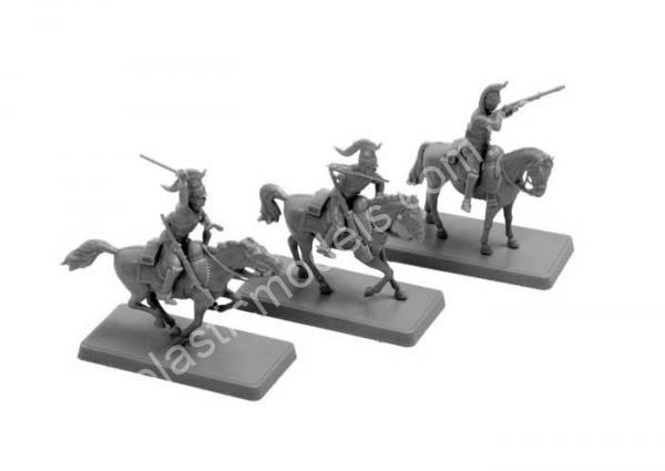 1/72 Zvezda 6812 Французские драгуны 1812-1814 French Dragoons