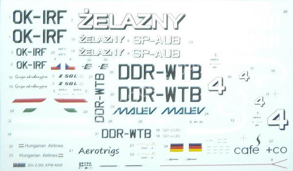1/48 Kovozavody Prostejov 4828 Československý Akrobatický Speciál Zlin Z-50L (Żelazny)