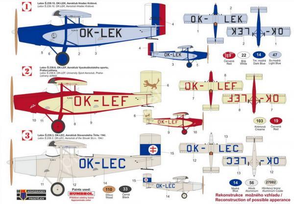 1/72 Kovozavody Prostejov 0542 Letov S-239