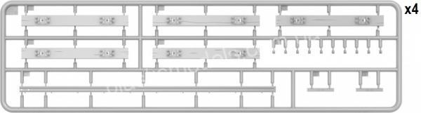 1/35 MiniArt 35288 Railway Covered-Goods Wagon 18t ''NTV'' Type