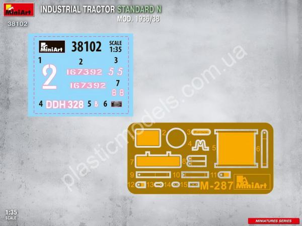 Industrial Tractor Standard N Mod. 1936/38 1/35 MiniArt 38102