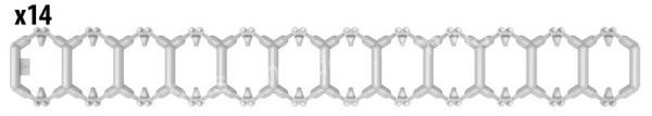 1/35 MiniArt 35322 Т41 Workable track links set for tank
