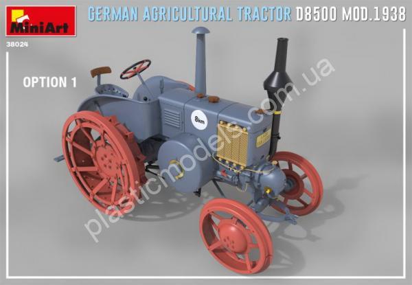1/35 MiniArt 38024 German Agricultural Tractor D8500 (Mod. 1938)