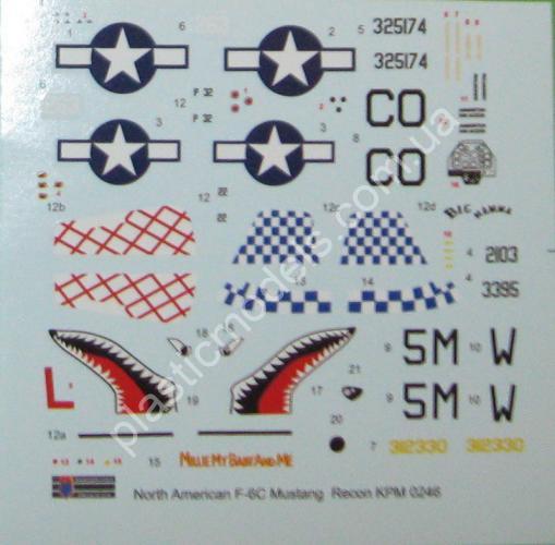 1/72 Kovozavody Prostejov 0246 F-6C „Photo-recce Mustang“