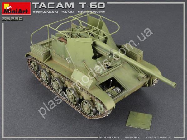 1/35 MiniArt 35230 TACAM T-60 Romanian Tank Destroyer Interior kit