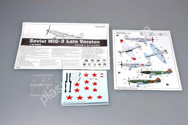 1/48 Trumpeter 02831 MiG-3 Late Version