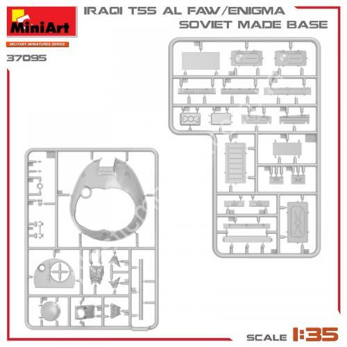 1/35 MiniArt 37095 Iraqi T-55 Al Faw/Enigma Soviet Made Base