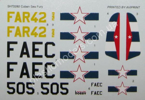 1/72 Special hobby 72282 Hawker Sea Fury Mk.11 FAEC