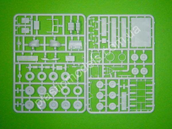 1/72 GMU 72001 YAZ-200 Army truck with 2-axle trailer 2-AP-3