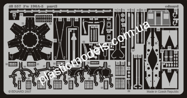 1/48 Eduard Big 4877 Fw 190A-5 FE370  Fw 190A/ F placards 1/48