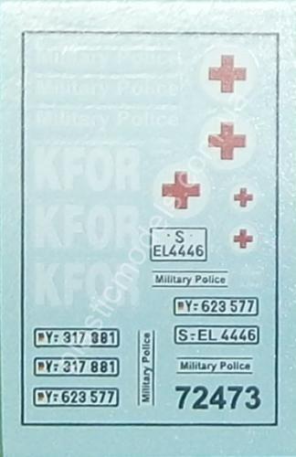1/72 ACE 72473 LKW 0.5t GL Wolf BAT LL medical car