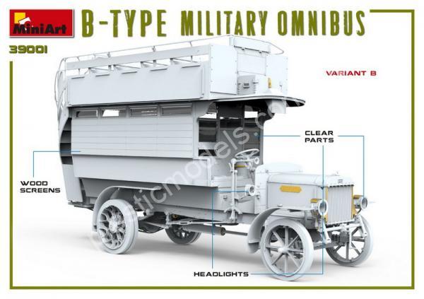 1/35 MiniArt 39001 B-Type Military Omnibus
