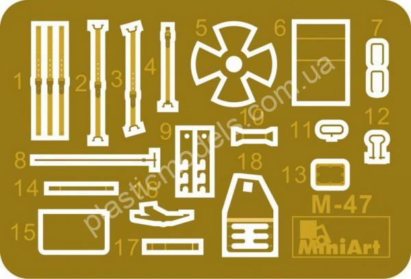 1/35 MiniArt 37018 T-55 Mod. 1963 Interior Kit