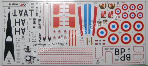 1/72 A&A Models 7204 Mirage IVA Strategic bomber