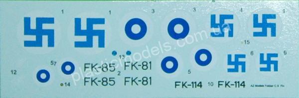 1/72 AZ model 7249 Fokker C.X 