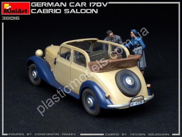 1/35 MiniArt 38016 German Car 170V Cabrio Saloon