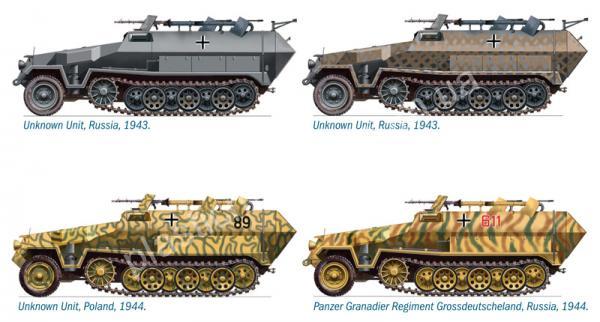 1/72 Italeri 7067 Sd.Kfz. 251/16 Flammpanzerwagen