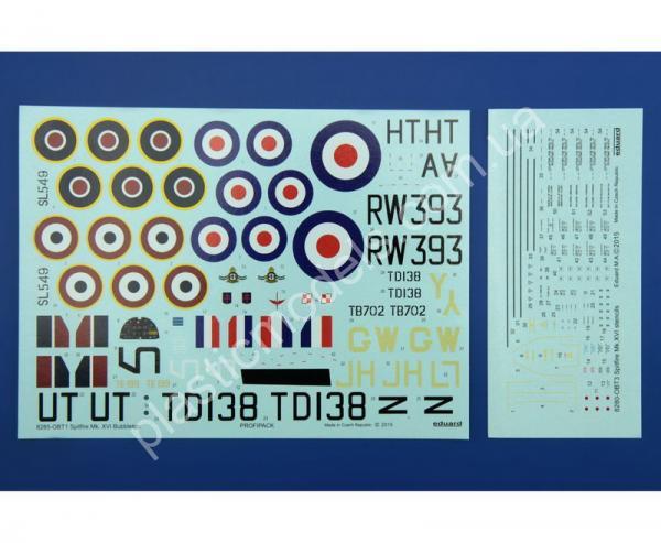 1/48 Eduard 8285 Spitfire Mk. XVI Bubbletop