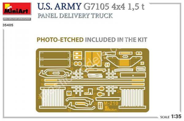 1/35 Mini-art 35405 U.S. Army G7105 4x4 1,5 t Panel Delivery Truck
