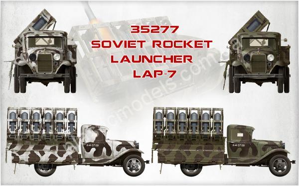 1/35 MiniArt 35277 Soviet Rocket Launcher 