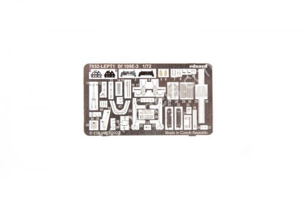 1/72 Eduard 7032 Messershmitt Bf 109E-3