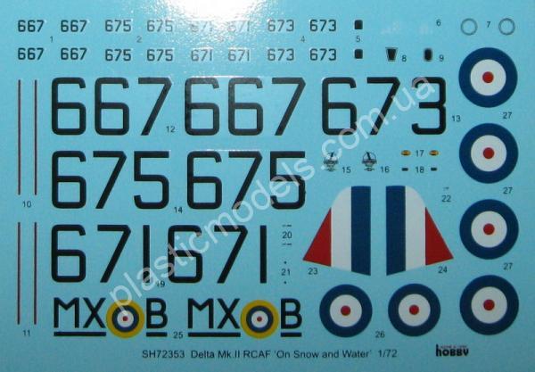1/72 Special hobby 72353 Canadian Vickers Delta Mk.II RCAF 'On snow and water'