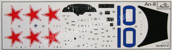 1/72 A-model 72141 Antonov An-8 