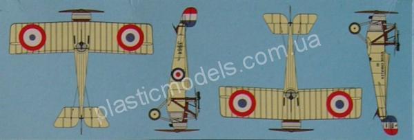 1/72 HR model 72015 Nieuport Nie.10 (France + RNAS early)