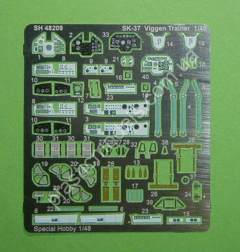 1/48 Special hobby 48209 SK-37 Viggen Trainer