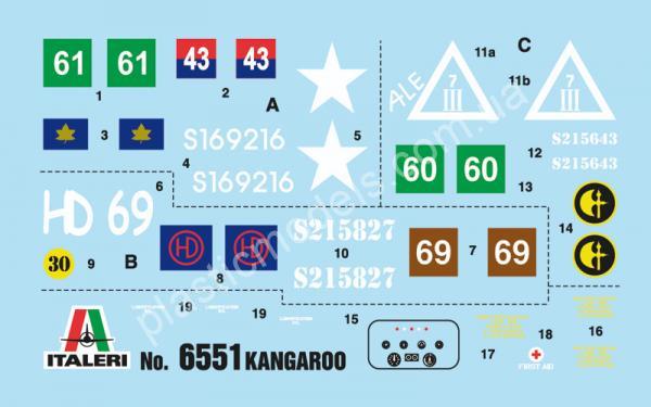 1/35 Italeri 6551 Kangaroo