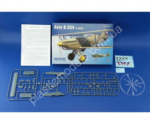 1/72 Eduard 7428 Avia B.534 IV. serie