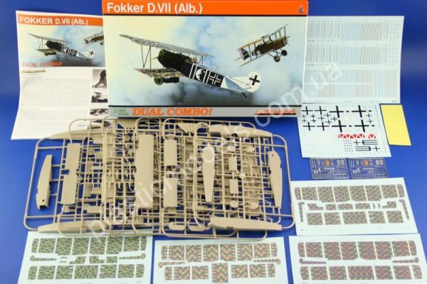 1/48 Eduard 8134 Fokker D.VII (Albatros) DUAL COMBO