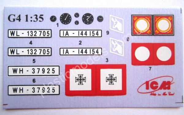1/35 ICM 35531 G4 German car with Passengers