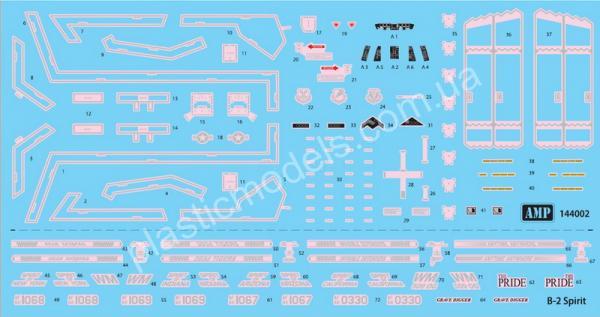 1/144 AMP 144-002 Northrop B-2 Spirit