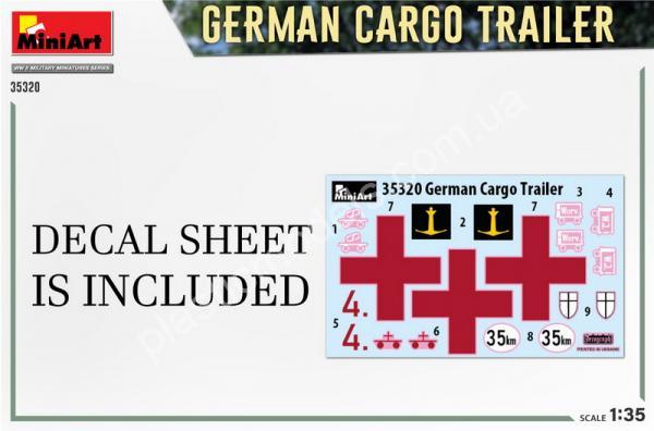 1/35 MiniArt 35320 German Cargo Trailer