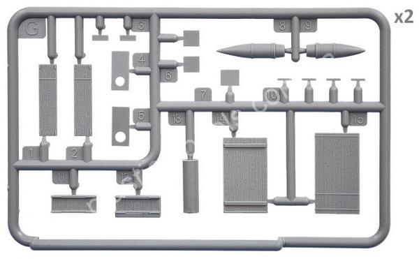 1/35 MiniArt 35261 Soviet Ammo Boxes w/Shells