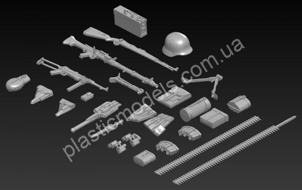 1/35 ICM 35638 WWII German Infantry Weapons and Equipment