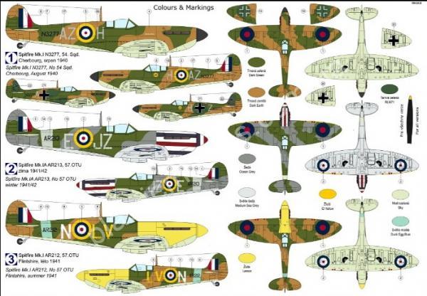 1/72 Kovozavody Prostejov 0276 Spitfire Mk.Ia „Special Markings“